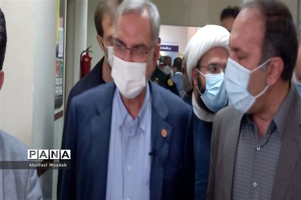 بازدید وزیر بهداشت از بیمارستان خاتم الانبیا خلیل‌آباد