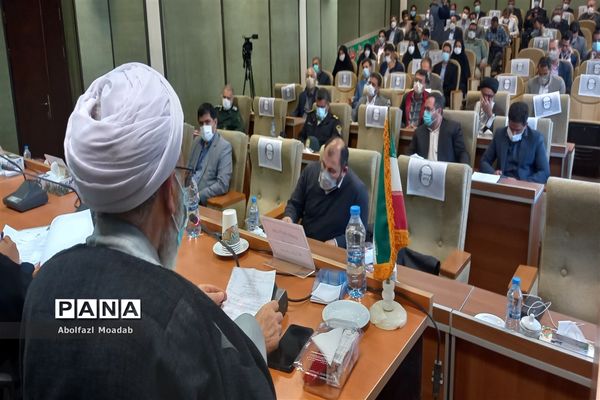 نشست شورای اداری شهرستان خلیل‌آباد