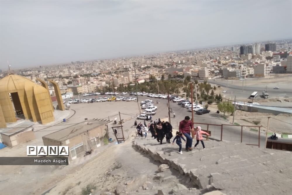 کوه خضر نبی(ع)، بام گردشگری قم