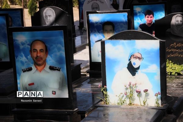 گشتی در قطعه 50 بهشت‌ زهرا(س)