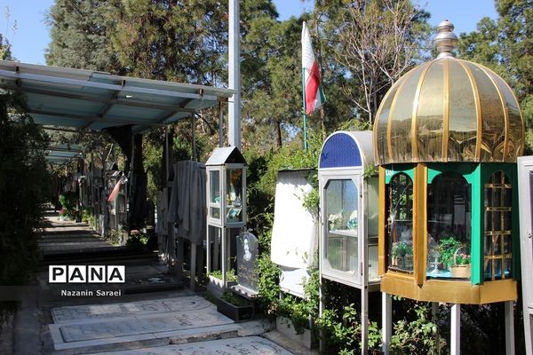 گشتی در قطعه 50 بهشت‌ زهرا(س)