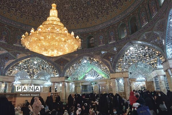 انس دلدادگان با حرم حضرت معصومه (س) و مسجد جمکران
