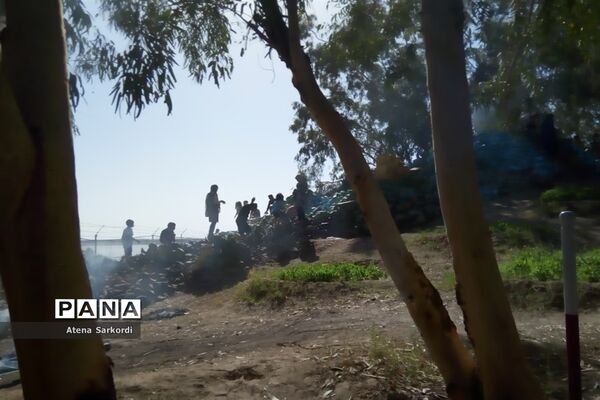 میزبانی از مسافر نوروزی در چاه نیمه‌های سیستان و بلوچستان