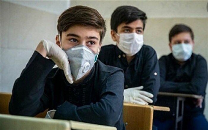 شادی دانش‌آموزان شهر کاج از شروع دوباره آموزش حضوری