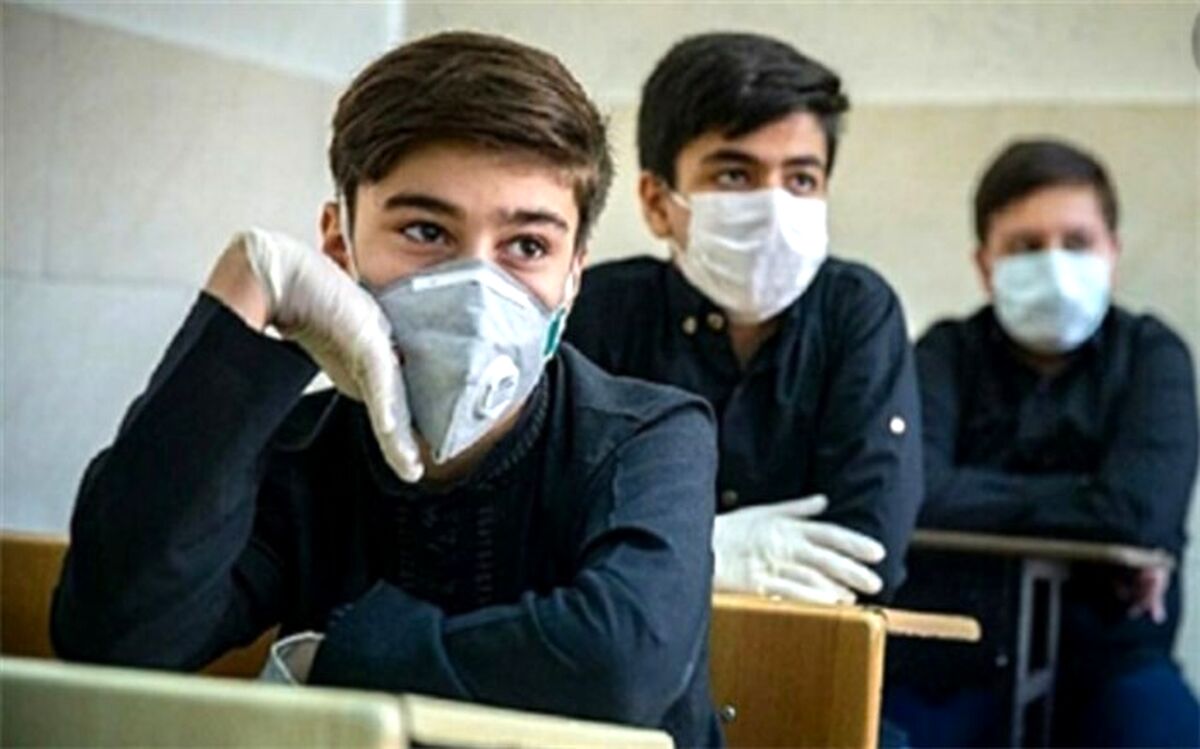 شادی دانش‌آموزان شهر کاج از شروع دوباره آموزش حضوری
