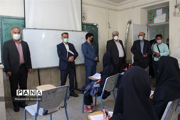 بازدید مدیر کل آموزش پرورش استان فارس از بازگشایی حضوری مدارس