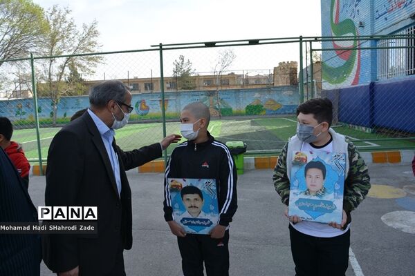 مراسم بازگشایی مدارس در ناحیه یک مشهد