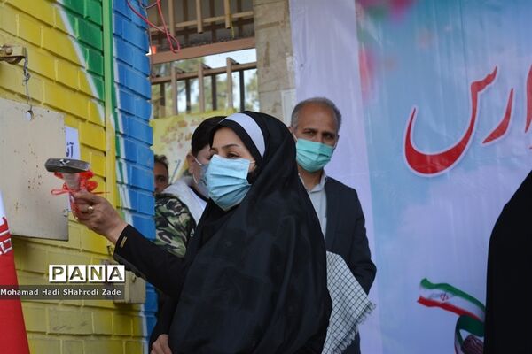 مراسم بازگشایی مدارس در ناحیه یک مشهد
