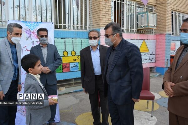 مراسم بازگشایی مدارس در ناحیه یک مشهد