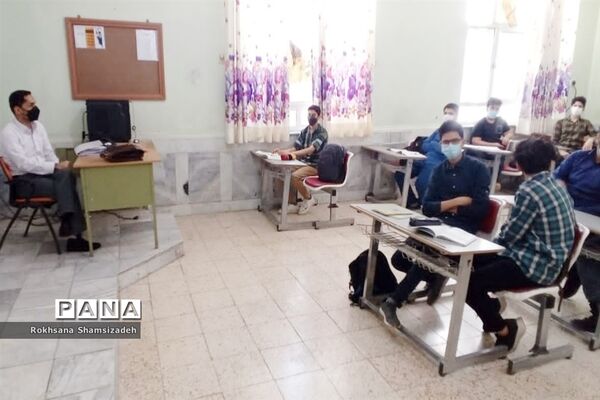 بازگشایی حضوری مدارس در شهرستان امیدیه