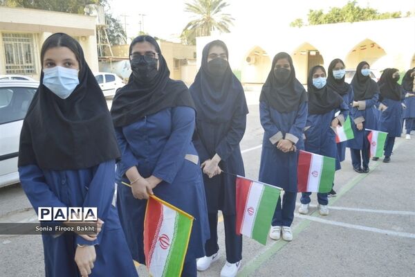 بازگشت به آموزش حضوری دبیرستان‌ام ابیها بوشهر
