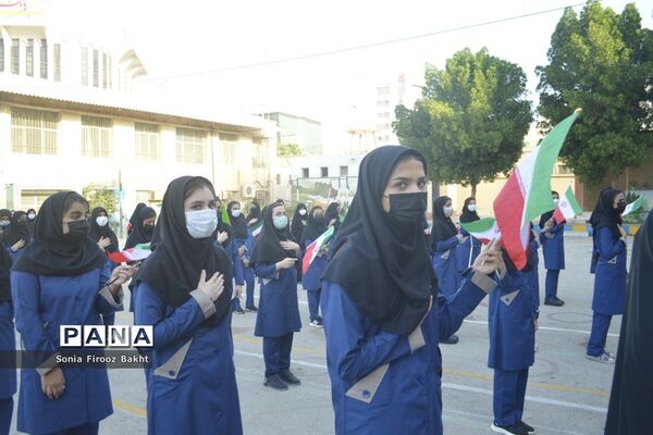 بازگشت به آموزش حضوری دبیرستان‌ام ابیها بوشهر