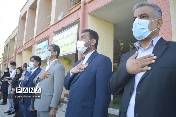 بازگشت به آموزش حضوری دبیرستان‌ام ابیها بوشهر