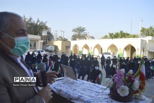 بازگشت به آموزش حضوری دبیرستان‌ام ابیها بوشهر