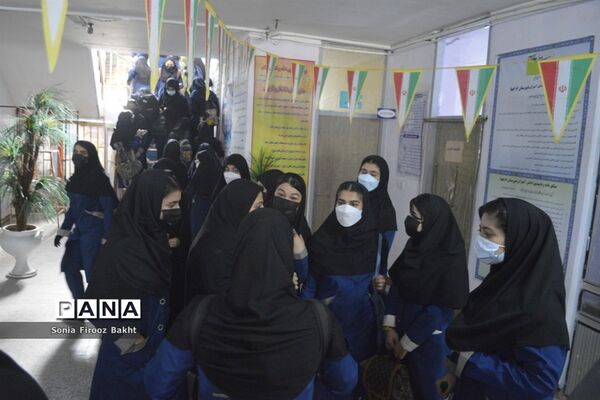 بازگشت به آموزش حضوری دبیرستان‌ام ابیها بوشهر