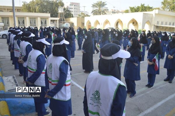 بازگشت به آموزش حضوری دبیرستان‌ام ابیها بوشهر