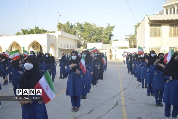 بازگشت به آموزش حضوری دبیرستان‌ام ابیها بوشهر