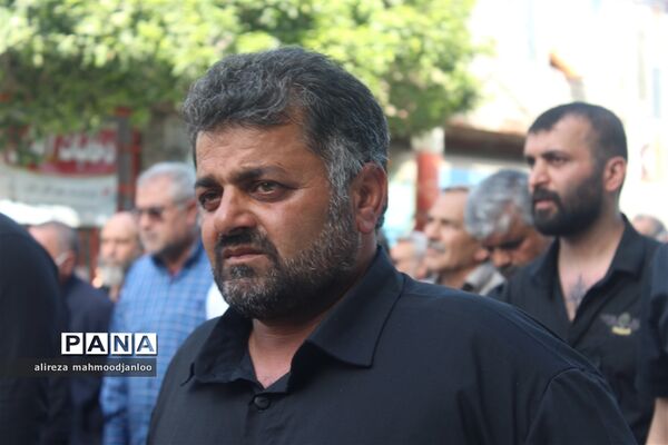 مراسم تشییع فرمانده دوران دفاع مقدس در گلوگاه