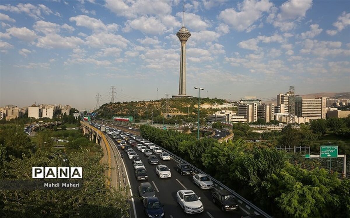 ترافیک صبحگاهی در معابر بزرگراهی پایتخت