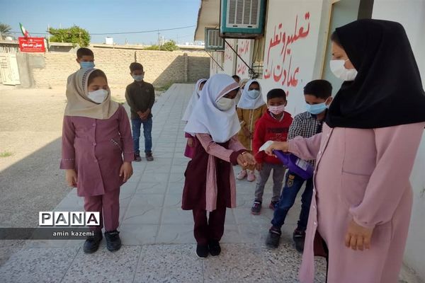 بازگشایی حضوری مدارس شهرستان داراب