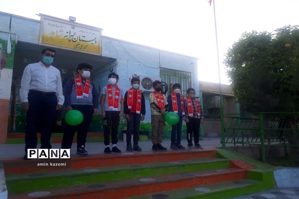 بازگشایی حضوری مدارس شهرستان داراب