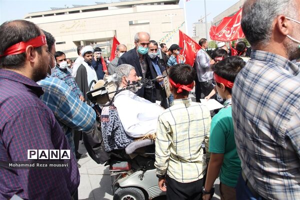 تشییع پیکر شهید محمد اصلانی