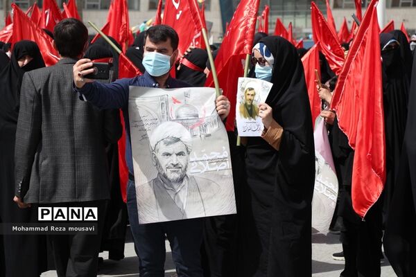 تشییع پیکر شهید محمد اصلانی