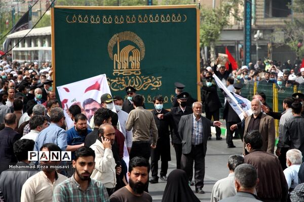 تشییع پیکر شهید محمد اصلانی