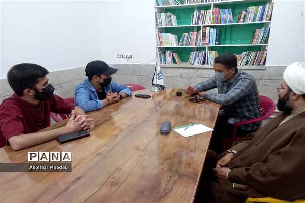 دیدار نماینده ترشیز با اعضای هیات رئیسه مجلس دانش‌آموزی پسران