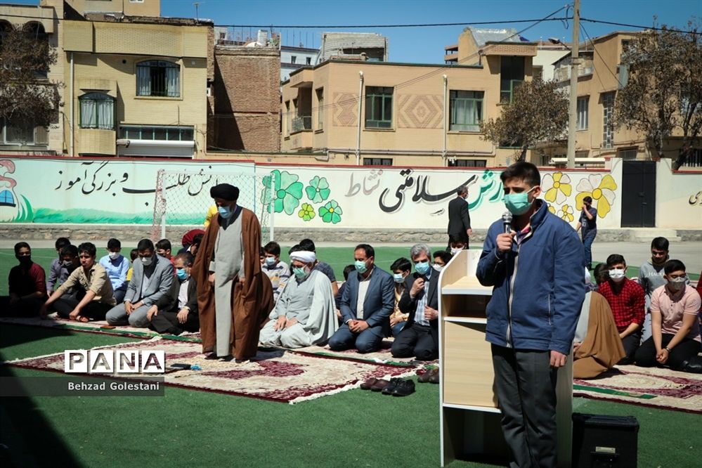 آئین زنگ نماز در مدارس آذربایجان غربی