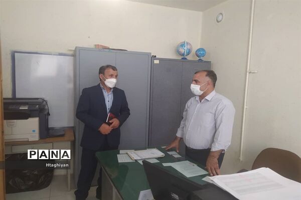 بازدید از مدارس ناحیه 5 استان اصفهان