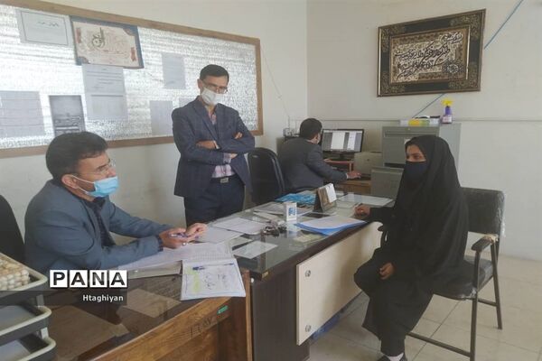 بازدید از مدارس ناحیه 5 استان اصفهان