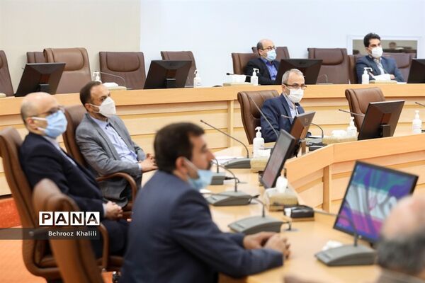 جلسه قرارگاه عملیاتی ستاد ملی مبارزه با کرونا