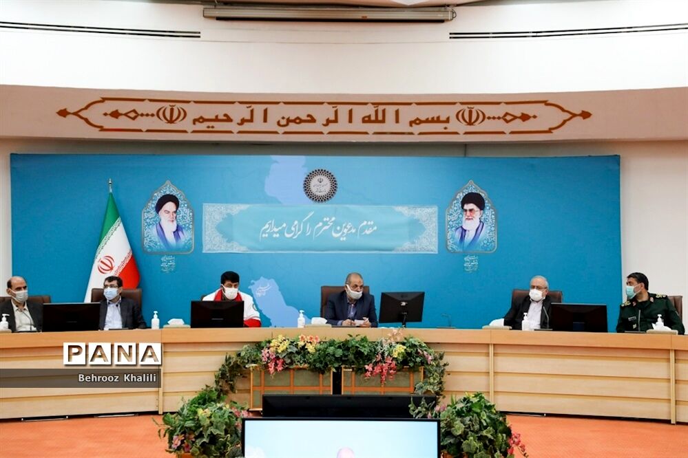 جلسه قرارگاه عملیاتی ستاد ملی مبارزه با کرونا