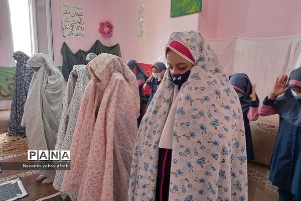برگزاری زنگ‌ نماز در مدارس رودهن همزمان  با بازگشایی  مدارس