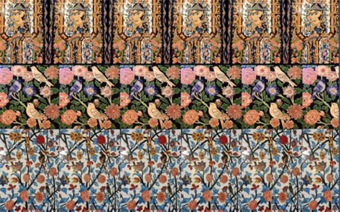 نمایشگاه تابلو‌ کاشی‌های دوران صفوی، قاجار و مدرن در خانه هنرمندان ایران