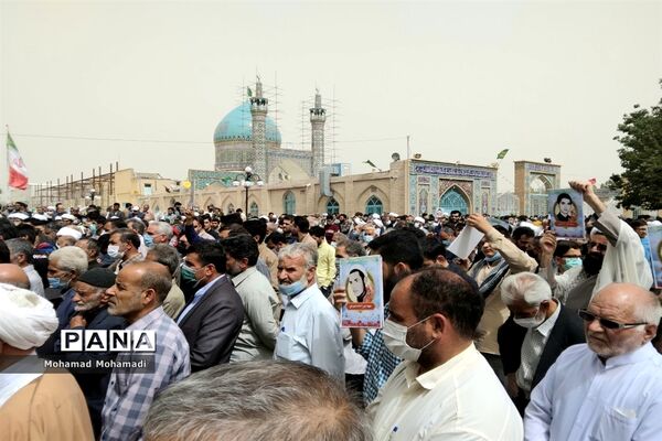 اجتماع بزرگ مردم شهید پرور کاشمر