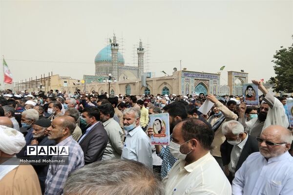 اجتماع بزرگ مردم شهید پرور کاشمر