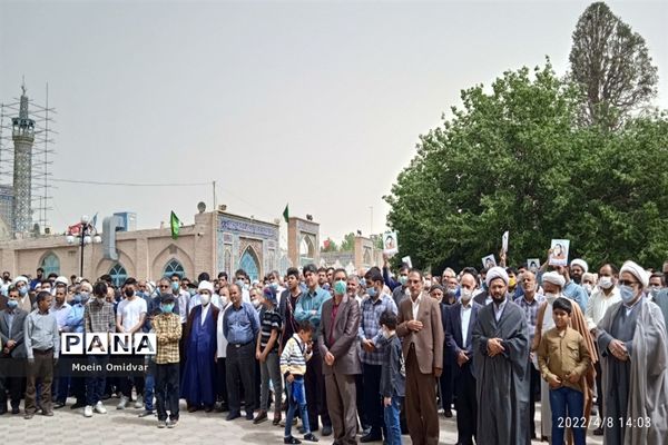 اجتماع بزرگ مردم شهید پرور کاشمر