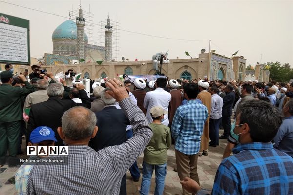 اجتماع بزرگ مردم شهید پرور کاشمر