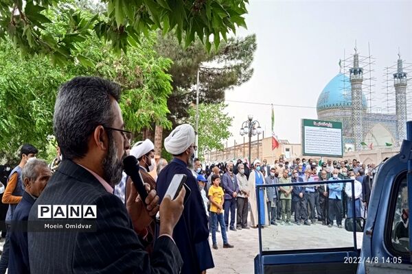 اجتماع بزرگ مردم شهید پرور کاشمر