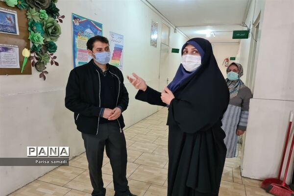 شور و نشاط دانش‌آموزان در دبستان فرهنگ پسران منطقه ۱۳