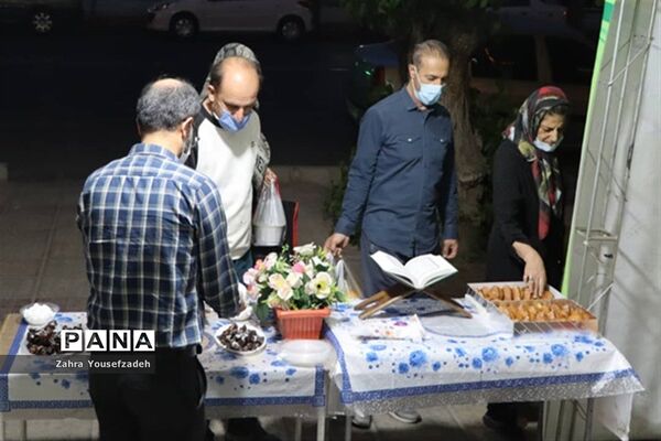 برپایی موکب‌های افطاری توسط مدارس در شیراز