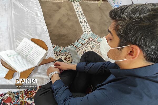 محفل انس با قرآن در دبیرستان شهید باهنر گلوگاه