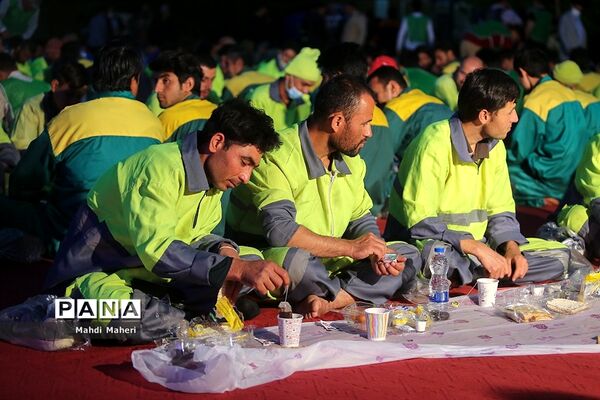 ضیافت افطاری پاکبانان