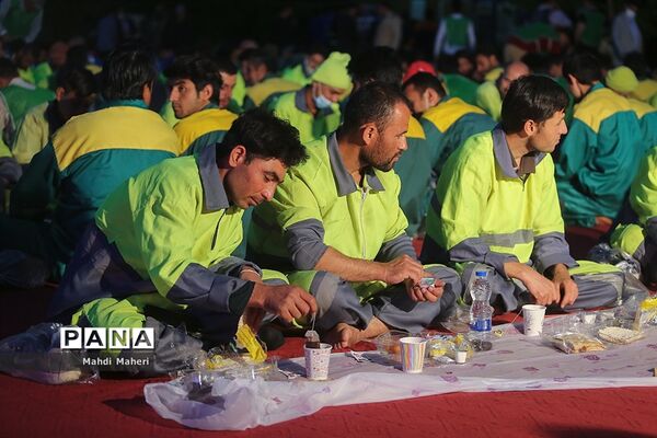 ضیافت افطاری پاکبانان