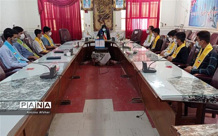 افتتاحیه مجلس دانش‌آموزی و همکاری مجلس و مجمع اعضا در بندر امام خمینی