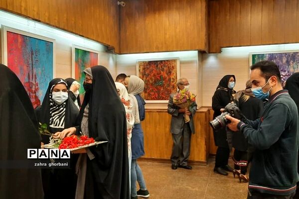 نمایشگاه گروهی خط نقاشی «به‌ نام تو..» در شهرستان دماوند