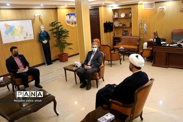 دیدار مدیرکل اتحادیه انجمن‌های اسلامی شهرستان‌های استان تهران با مسئولان رودهن