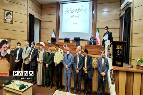 مراسم تکریم و معارفه شهردار کاشمر